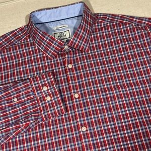 Jos A Bank 1905 Mens 2XL XXL Tailored Fit Dress Shirt Stretch Pocket Colorful